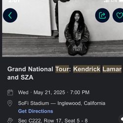 KENDRICK x SZA  Grand National Tour