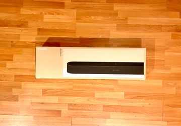 Sonos Beam Gen2 Soundbar black.  Brand New Sealed.  Includes warranty.  This is not an open box.  This is not refurbished.