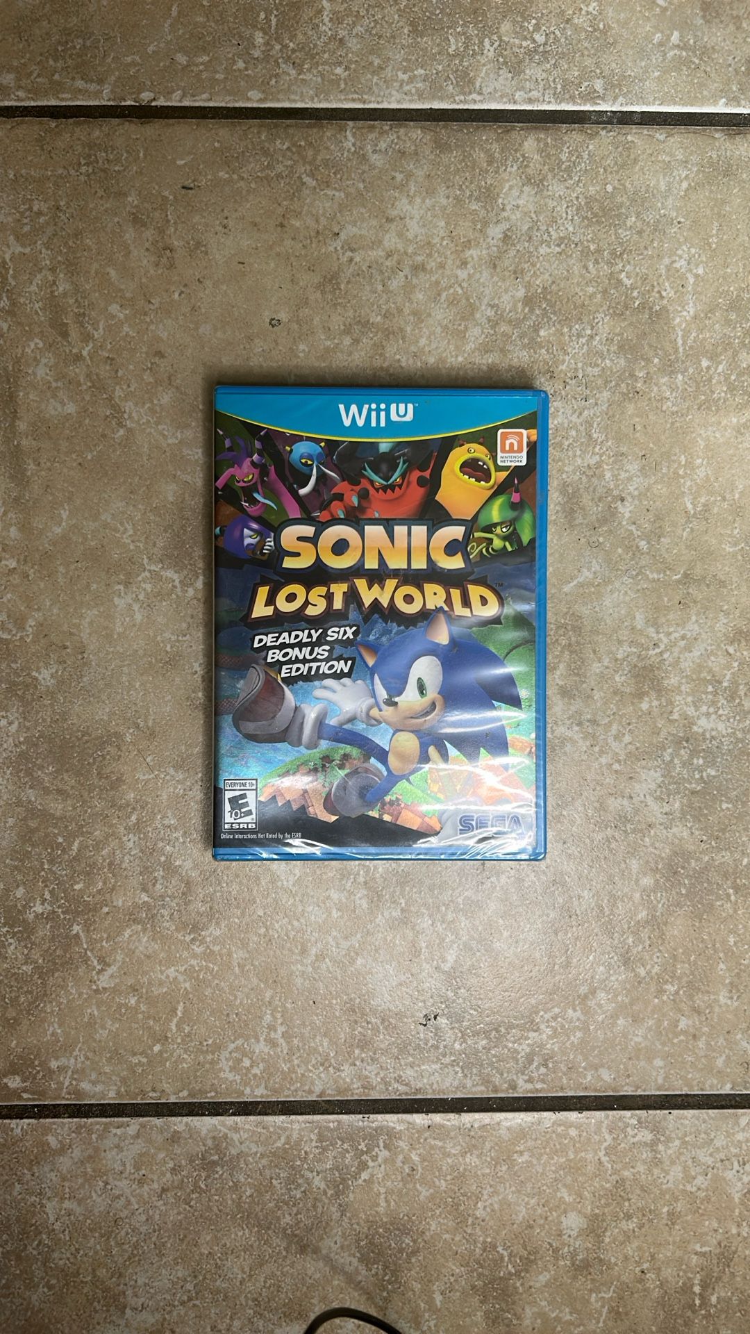 (Sealed) Sonic Lost World Deadly Six Bonus (WiiU)