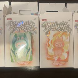 Big Into Energy Labubu- Love, Hope, Happiness, Serenity, 