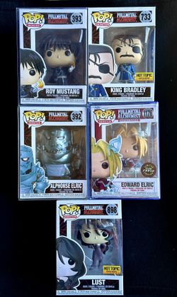 Full Metal Alchemist Funkos