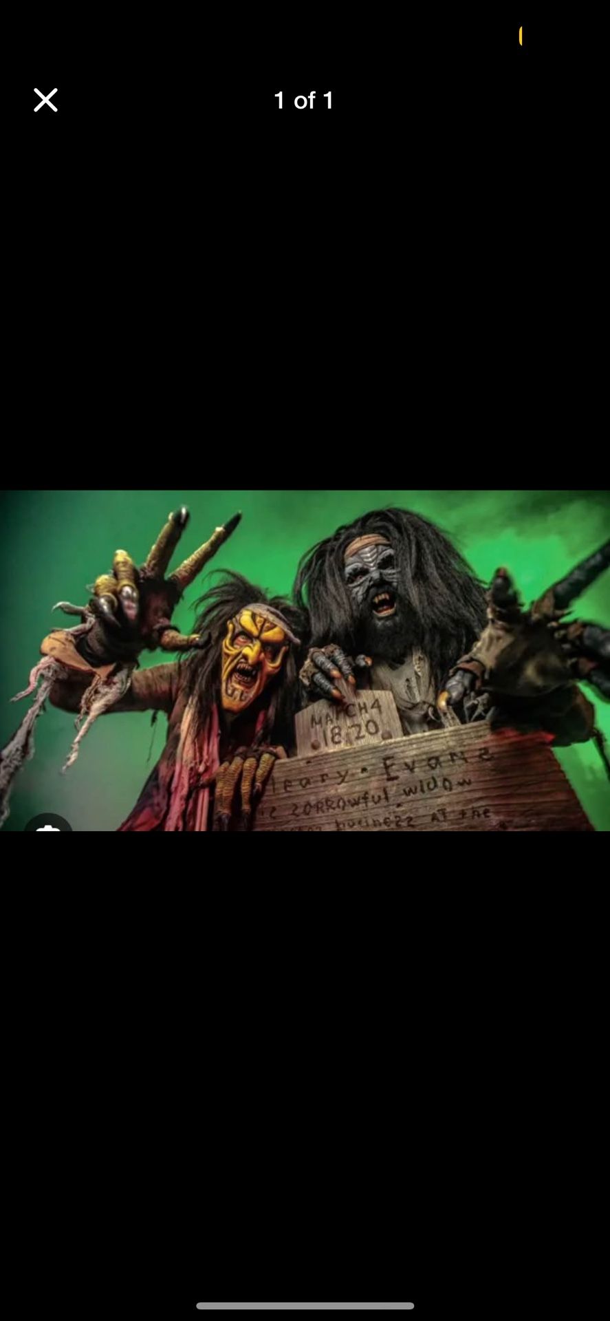 One (1) Knotts Scary Farm Ticket