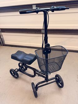 Knee Scooter / Knee Walker with Basket – Fully Functional