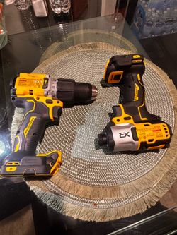 2 Dewalt drills