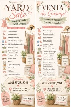 Huge multi family yard sale.saturday 22