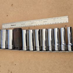 Snap-on Socket Set 1/2"dr