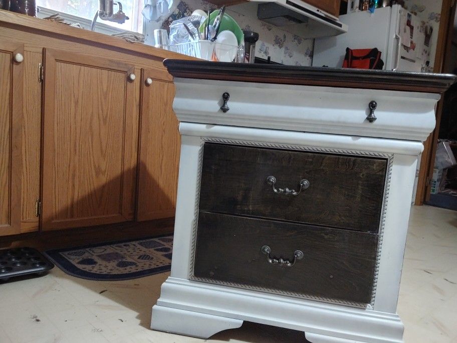 NIGHTSAND, CABINET, END TABLE with drawers $75 with free local delivery