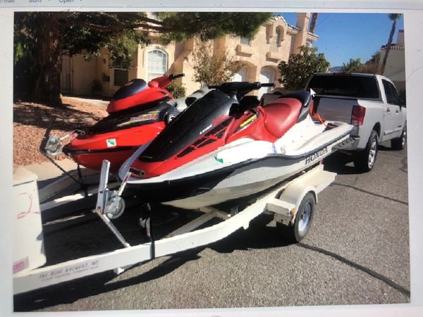 Honda aquatrax and seadoo xpdi