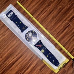 New* PEANUTS Large Watch Wall Clock 36" Wristwatch Design