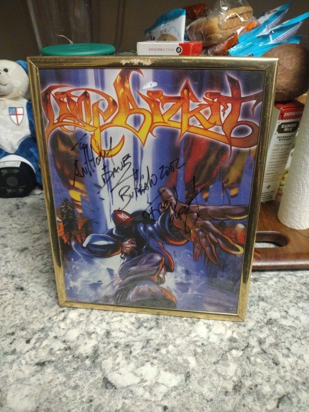 Limp Bizkit Signed 8x 10
