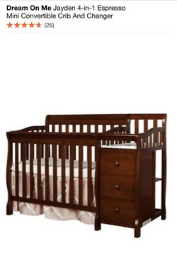 Dream On Me Mini Baby Crib