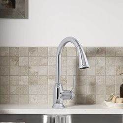 Kitchen Faucet - KOHLER High Arch Pull Down Kitchen Faucet 