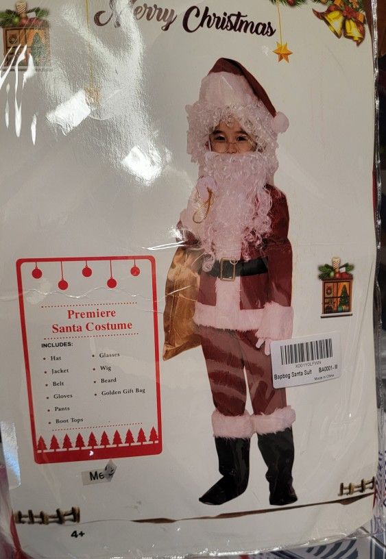 Kid Santa Suit 4+