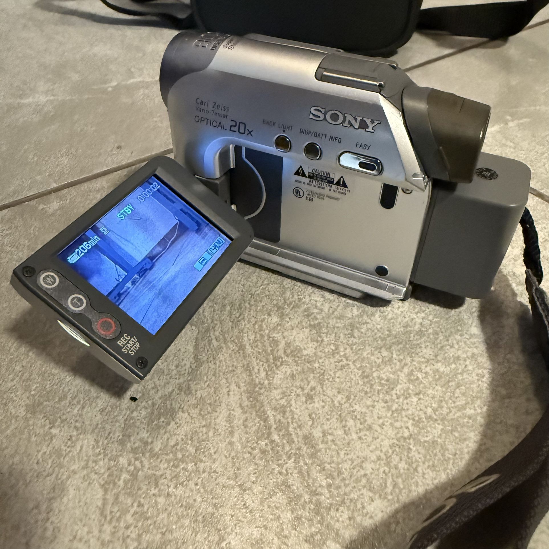 Sony Handycam “vhs” Video Camera 