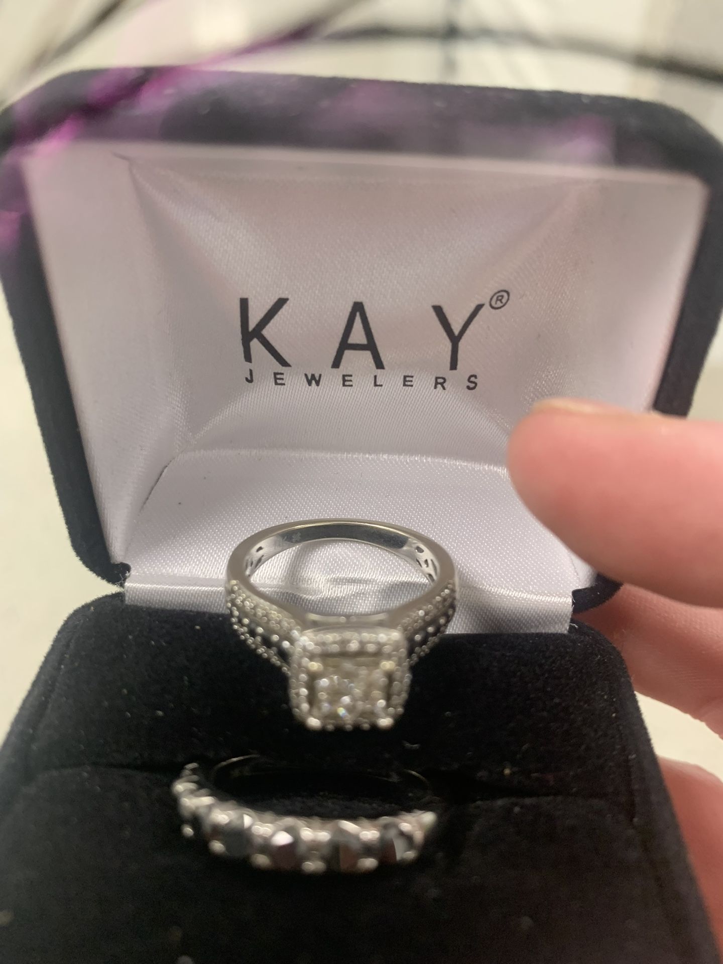 Engagement/Marriage Ring Set