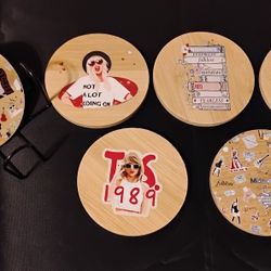 Taylor Swift coaster set NEW 
