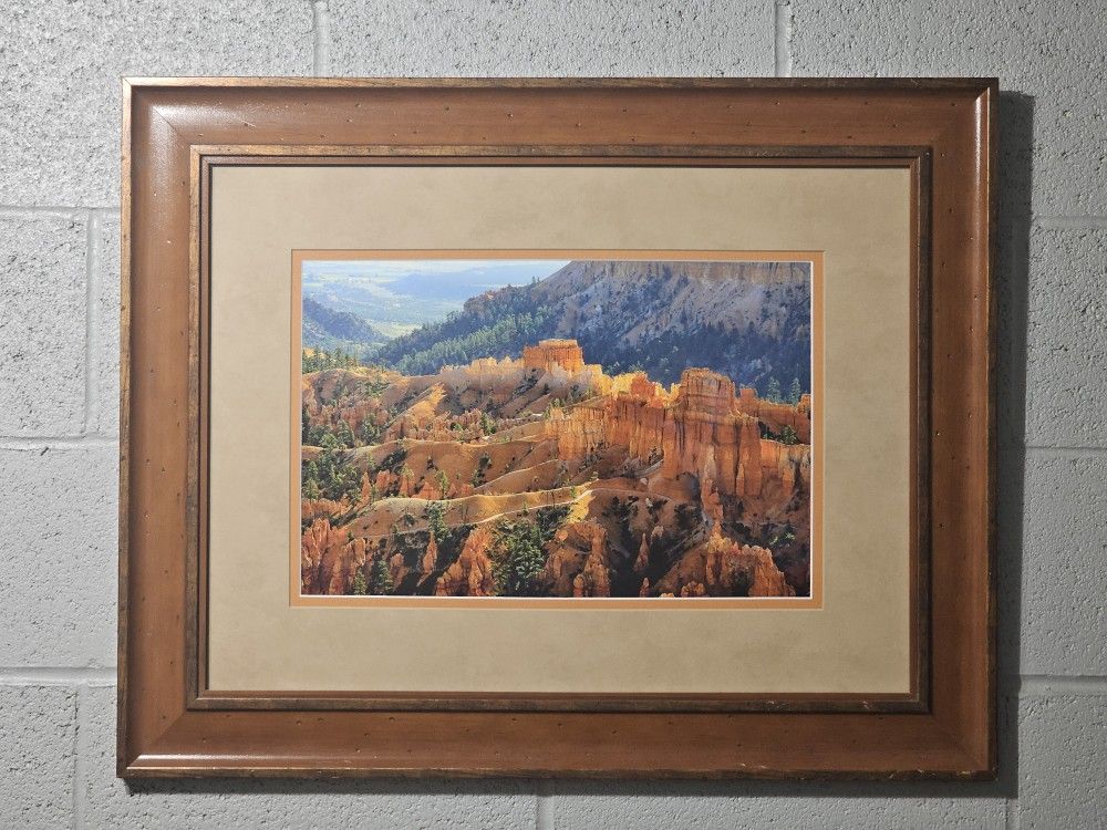 The Castle Bryce Canyon National Park Framed 24"×30" Photo Print Signed