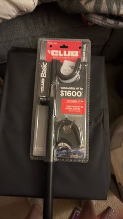 Club steering wheel lock for car