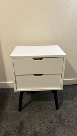 Two drawer nightstand