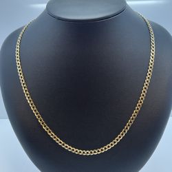 10K Gold Cuban Chain. New 