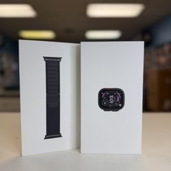 Apple Watch Ultra 3 Black New Sealed with Full year Apple Watch $79 Downpayment ✨