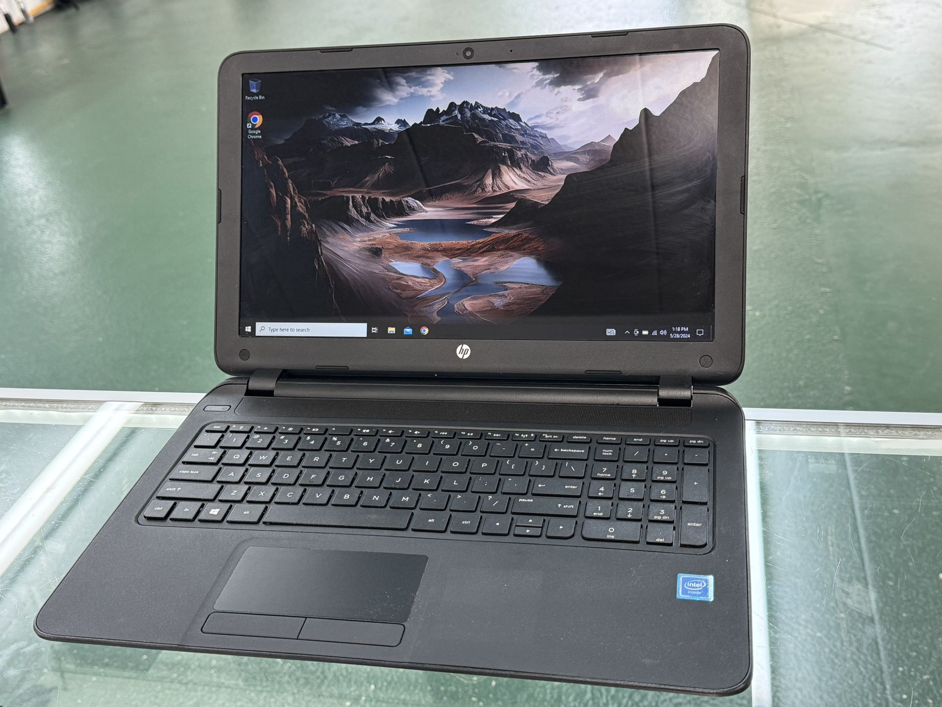 HP 15.6" FHD Intel Celeron N2840 2.16Ghz 4GB RAM 256GB M2.SSD Laptop