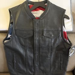 Leather Vest by Rebel Reaper