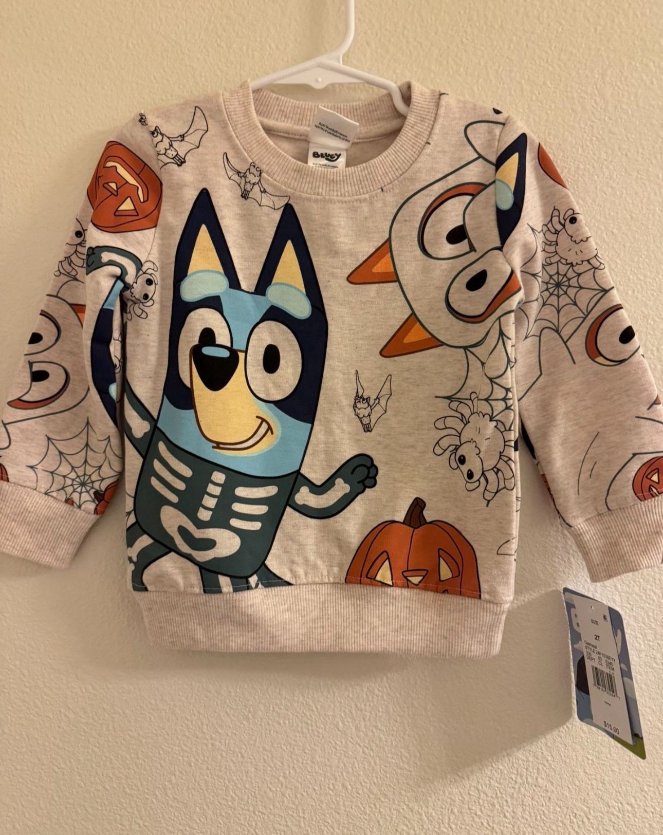 New Bluey Halloween Sweatshirt