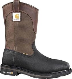 NEW SZ 9.5 Wide Men WATERPROOF Work Boots Carhartt Rugged Flex Square Wellington Steel Toe Toe 11" Safety Boot

Fabric type: 50% Leather, 50% Polyeste