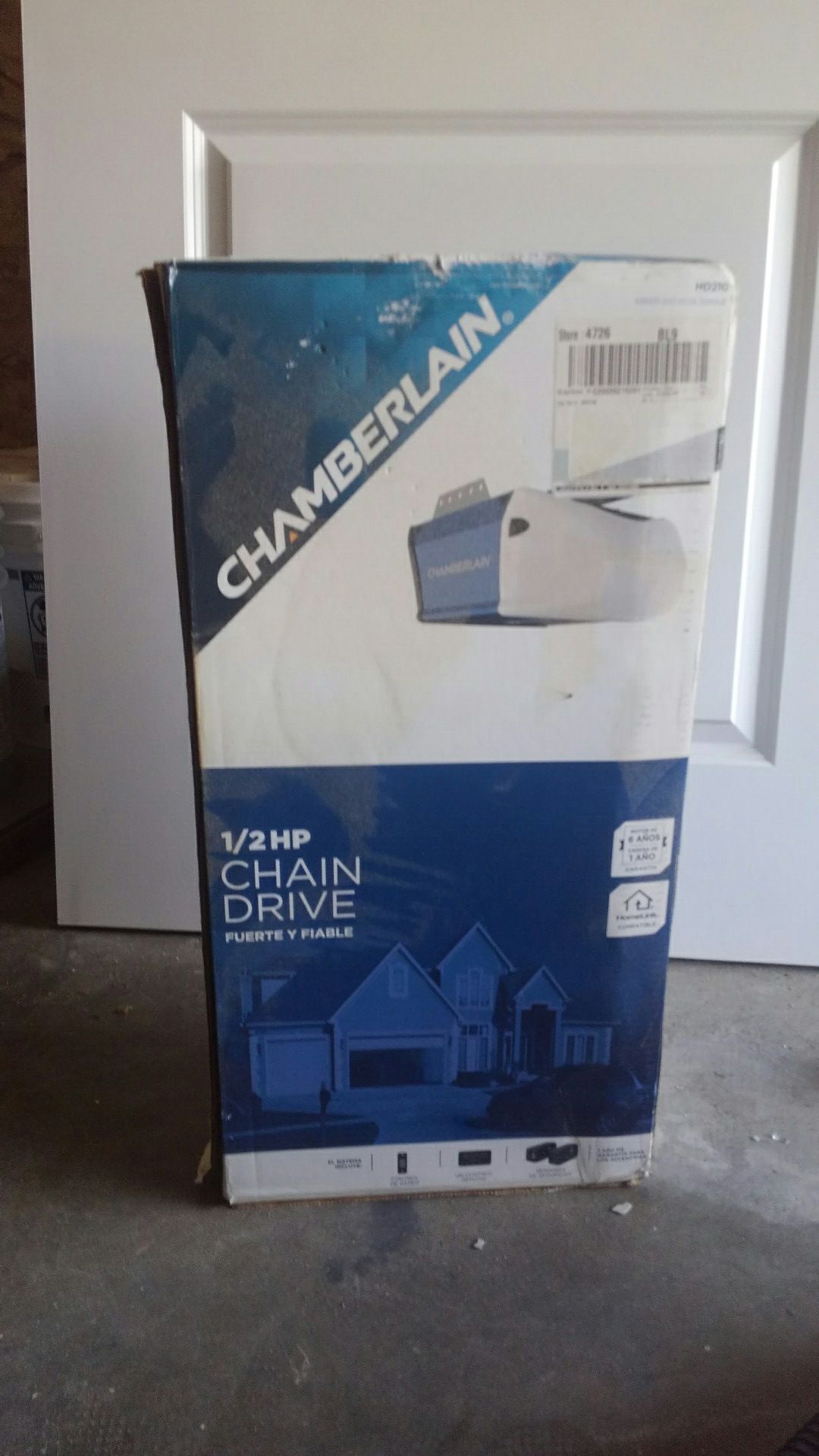 Chamberlain garage door opener