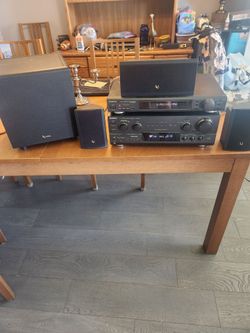 Technics surround sound system