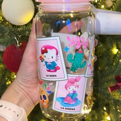 Lotería Hello Kitty Acrylic Cup
