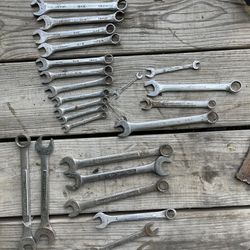 SK And Craftsman Wrench’s Metric And SAE 