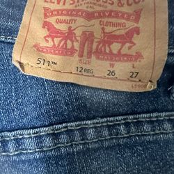 Boys Levi 514 Jeans
