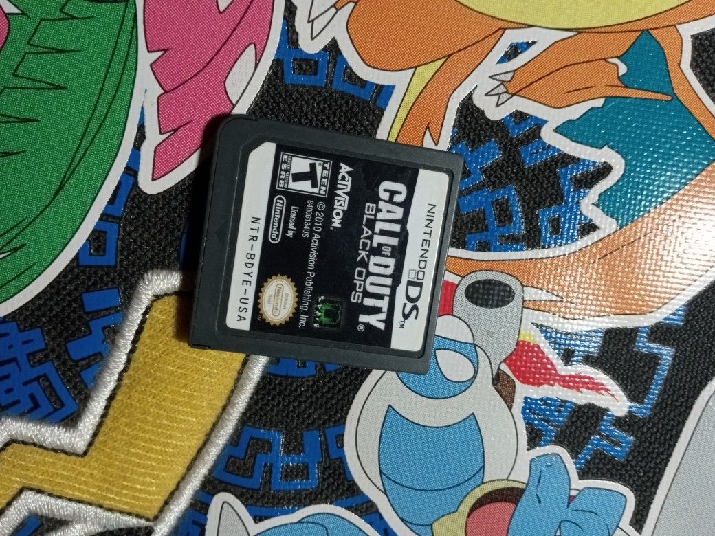 Nintendo DS Call Of Duty Black Ops