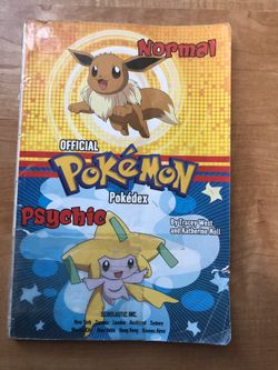 Pokémon Pokédex book