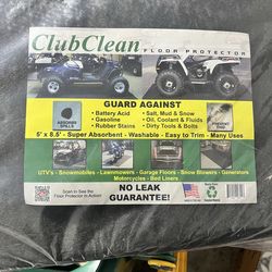 Club Clean Garage Floor Mat