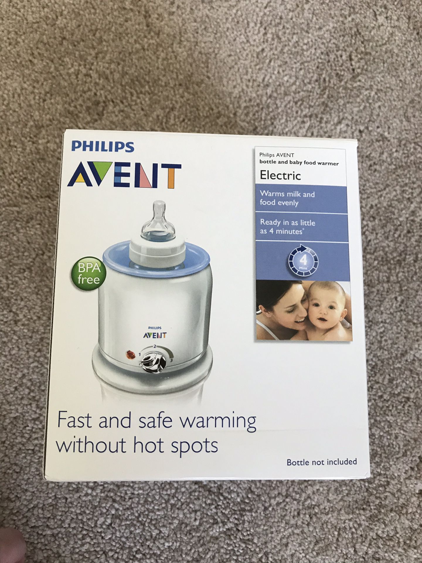 Philips Avent bottle and baby food warmer