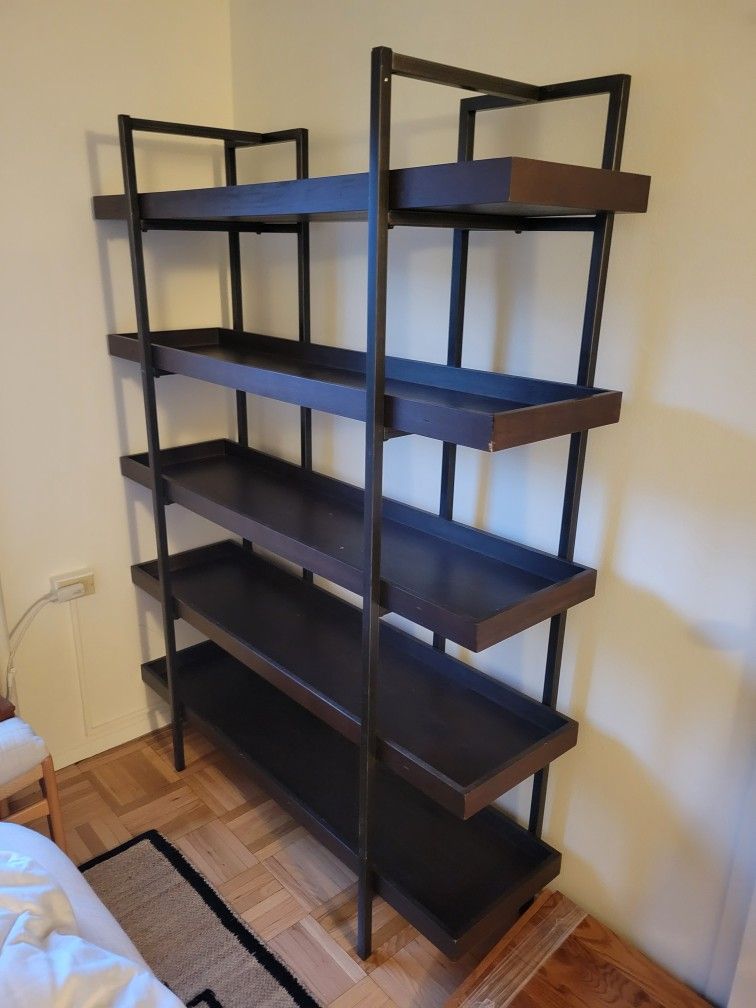 Sturdy Wooden Shelving Unit