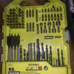 RYOBI 95pc. Drill and Impact Driver Combination Bit Set