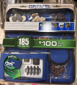 Dremel 185-Piece All-Purpose Accessory Kit