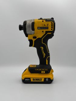 DEWALT DCF809 ATOMIC 20V MAX 1/4 IN IMPACT DRIVER USED