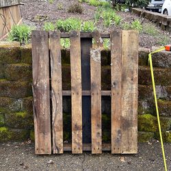 Free- two heavy duty pallets