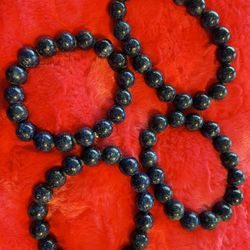 Lapis Lazuli Large Bead Bracelets 