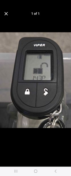 Viper key 7756v 2 way led button remote control