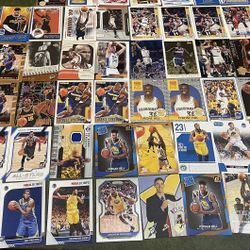 Lot of 77 NBA Golden State Warriors Basketball Cards Star-Rookies-Inserts Past & Present