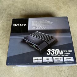 Sony XM- GS100 Mono Car Amplifier, Brand New