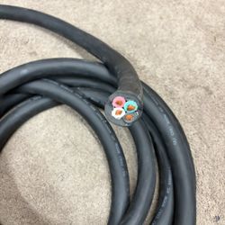 Portable Cord  E3667 6 Awg 4 Conductor Portable Cord 600V 25Ft