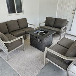 Parker Designer Patio Furniture Set 