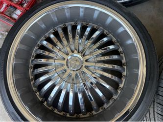 22” Strada Rims on good tires